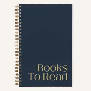 Journal de lecture personnalisé "Livres à lire"
