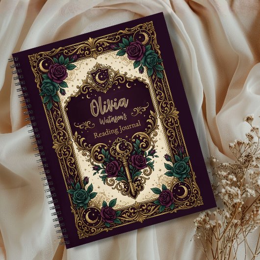 Journal de lecture personnalisé pour les romans d'