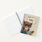 Journal de lecture personnel de Book Owl (Intérieur)