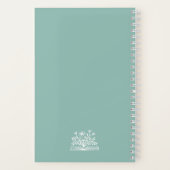 Journal de lecture vert personnalisé (Verso)