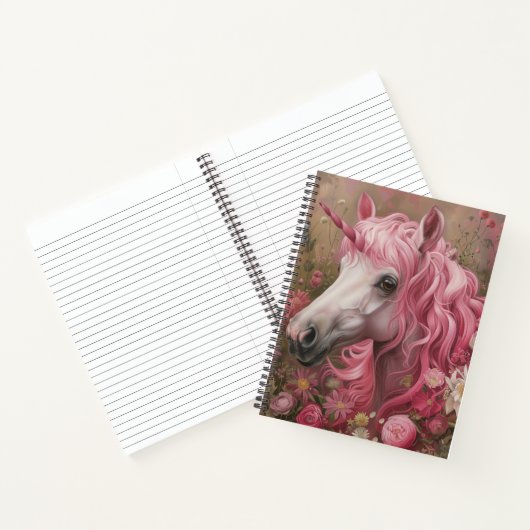Journal de licorne rose (Intérieur)