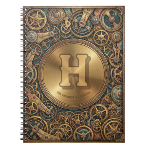 Journal de l'ingénieur Monogramme d'engrenages hor