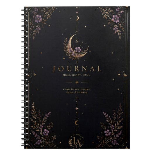 Journal de Lune unique et esthétique (Devant)