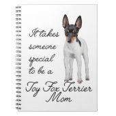 Journal de maman de Fox Terrier de jouet (Devant)