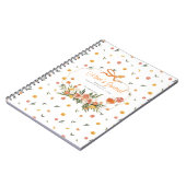 Journal de maman | Floral Citrus personnalisé (Côté gauche)