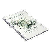 Journal de mariage à accent doré et floral verdoya (Côté Droit)