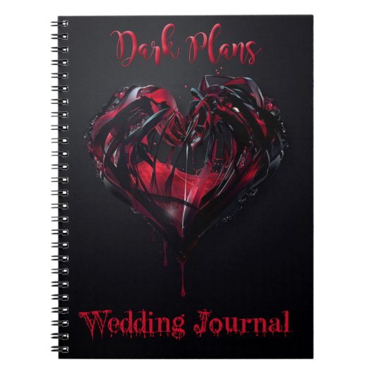 Journal de mariage gothique (Devant)