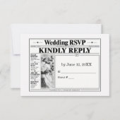 Journal de mariage RSVP (Devant)