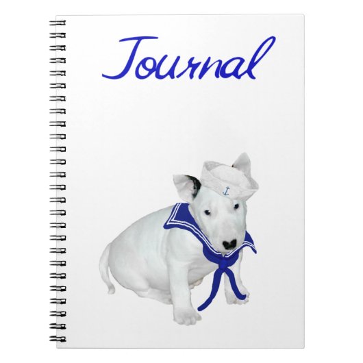 Journal de marin Bull Terrier (Devant)