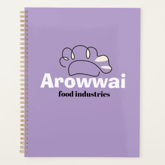 Journal de marque moderne pour entreprise alimenta (Devant)