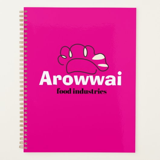 Journal de marque moderne pour entreprise alimenta (Devant)