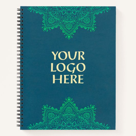 Journal de méditation de mandala personnalisé (Devant)