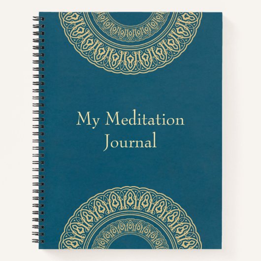 Journal de méditation personnalisé (Devant)