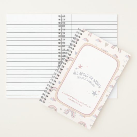 Journal de Mémoire de Livre de Bébé - Citations Dr (À l'intérieur)