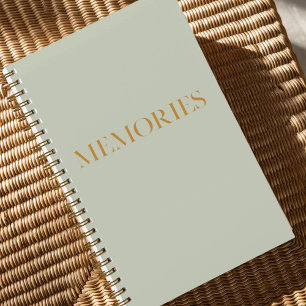 Journal de mémoire verte Sage "Memories"