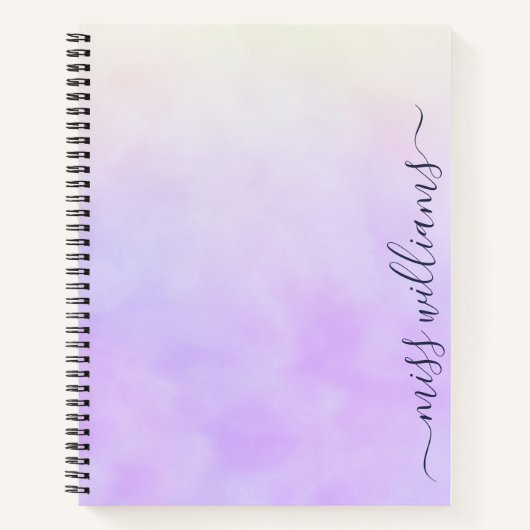 Journal de monogramme de calligraphie Ombre tendan (Devant)