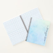 Journal de monogramme de calligraphie Ombre tendan (Intérieur)