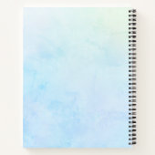 Journal de monogramme de calligraphie Ombre tendan (Dos)