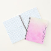 Journal de monogramme de calligraphie Ombre tendan (Intérieur)