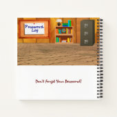 Journal de mot de passe (Dos)