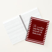 Journal de motivation, cahier spirale de productiv (Intérieur)