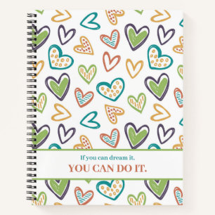 Journal De Motivation Colorée - Juste Croire