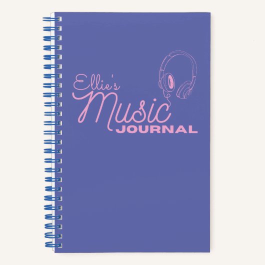 Journal de musique personnalisé (Recto)