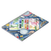 journal de nature aquarelle (Côté gauche)