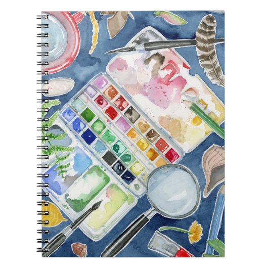 journal de nature aquarelle (Devant)