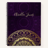 Journal de nom Mandala (Devant)