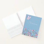 Journal de notes aux fleurs (Intérieur)