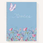 Journal de notes aux fleurs (Devant)