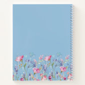 Journal de notes aux fleurs (Dos)