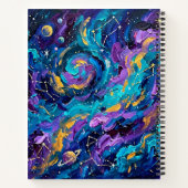 Journal de notes Chouette Bleue Mignonne (Dos)