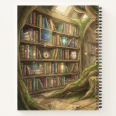 Journal de notes de fille de la forêt fantastique (Dos)