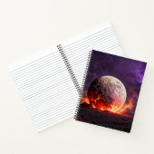 Journal de notes de lune de lave (Intérieur)