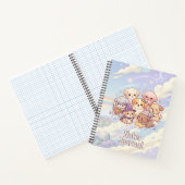 Journal de notes des amis de chiot mignons (Intérieur)