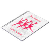 Journal de patinage synchronisé - glace rouge arab (Côté gauche)