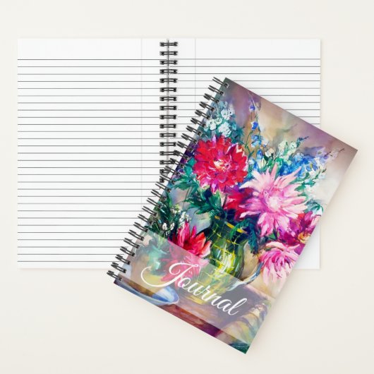 Journal de peinture florale (À l'intérieur)