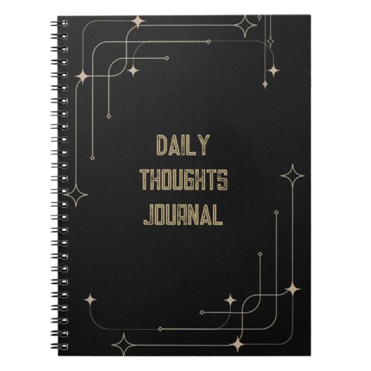 Journal de pensées quotidiennes (Devant)