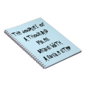 Journal de perte de poids, bleu, motivation de (Côté Droit)