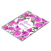 Journal de pivoine. (Côté gauche)