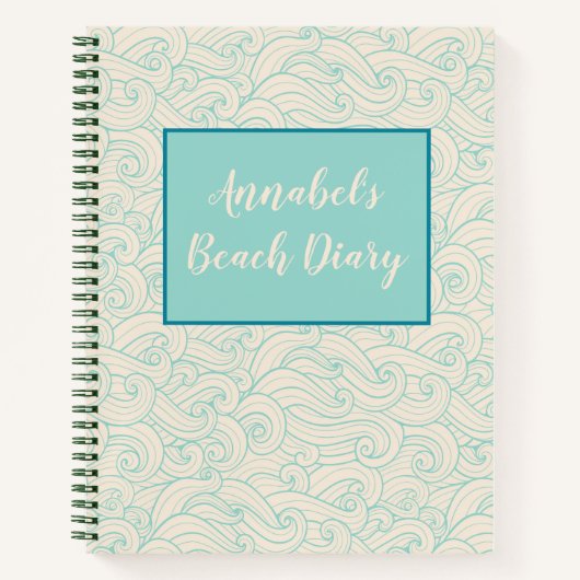 Journal de plage personnalisé (Devant)