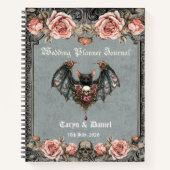 Journal de Planificateur de Mariage Chauve-Souris  (Devant)