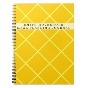 Journal de planification des repas personnalisé
