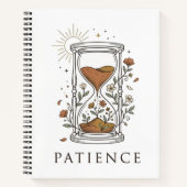 Journal de pleine conscience Patience Rise and Thr (Devant)