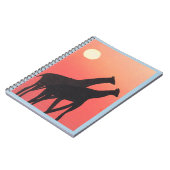 Journal de poche avec motif girafe (Côté gauche)