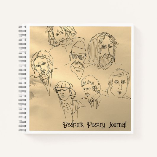 Journal de poésie de Beatnik (Devant)