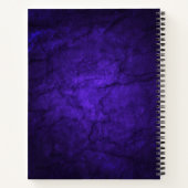 Journal de poésie personnalisée Gold Mandala (Dos)