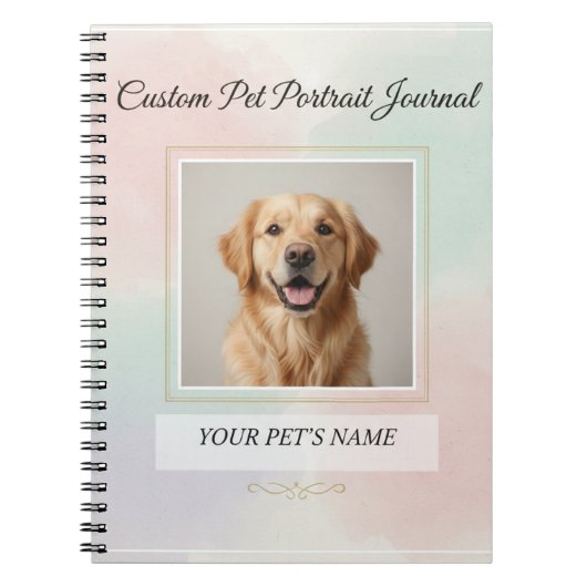 Journal de portrait de compagnie personnalisé – Ca (Devant)